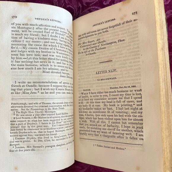 1808 The Works of John Dryden – Volume XVIII, Printed for William Miller - Picture 7 of 10